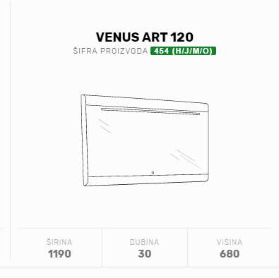 TOALETNO OGLEDALO VENUS ART 120 MASLINA 1190x30x680 0454M-thumbnail
